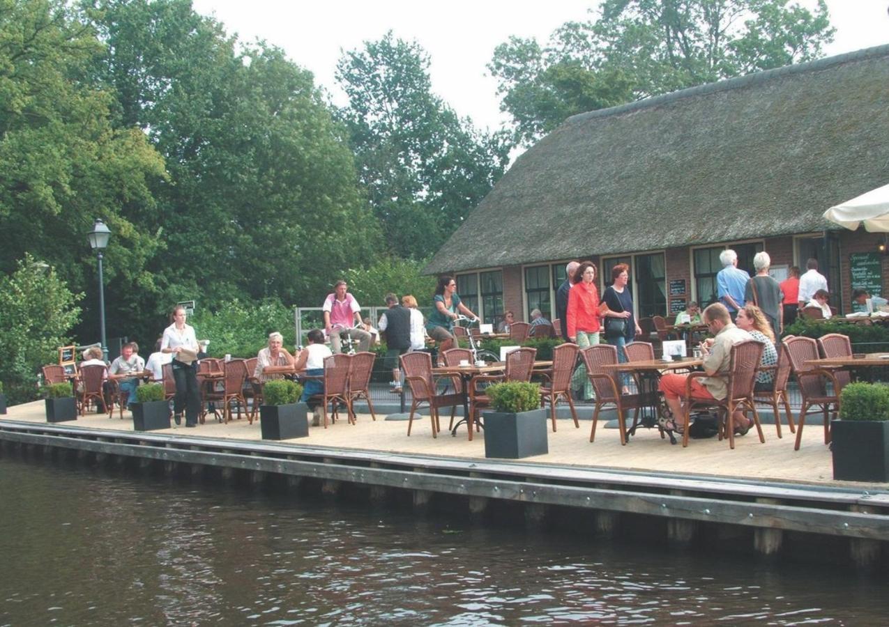 Hotel Bed-On-A-Boat Giethoorn Exterior foto